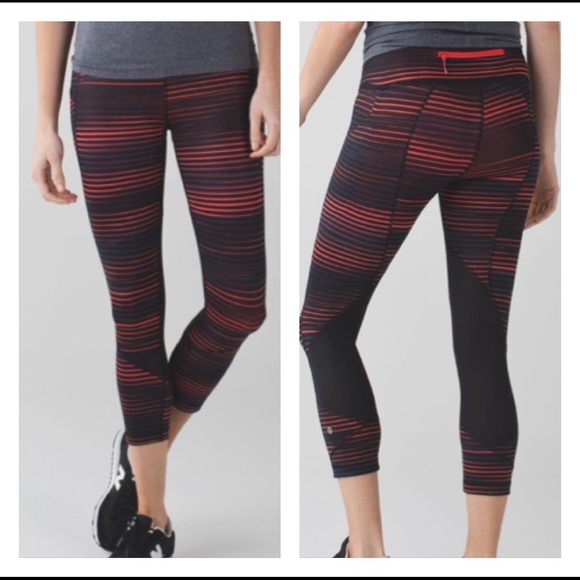 lululemon athletica Pants - Lululemon Pace Rival Crop Tights